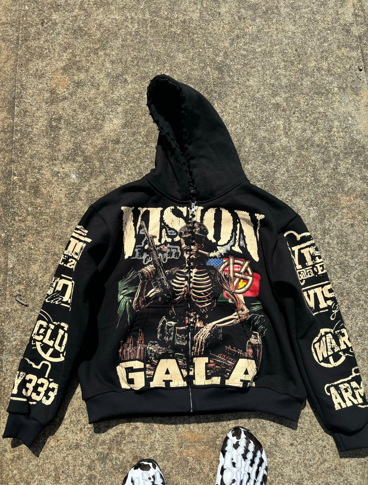 Black Army Troop Hoodie